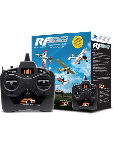 "RealFlight Trainer Edition" RC skrydžio simuliatorius su SLT6 siųstuvu / valdikliu
