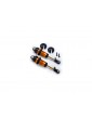 Traxxas Shocks, GTR long orange-anodized, PTFE-coated bodies with TiN shafts (2)