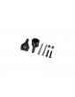 Traxxas Steering blocks, extreme heavy duty, black (left & right) (for use with 9180, 9181, 9182)