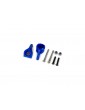 Traxxas Steering blocks, extreme heavy duty, blue (left & right) (for use with 9180, 9181, 9182)