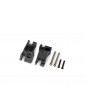 Traxxas Carriers, stub axle, rear, extreme heavy duty, gray (for use with 9180, 9181, 9182)