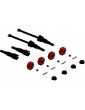 Arrma Metal Axle & Wheel Hex Set B (4): Grom