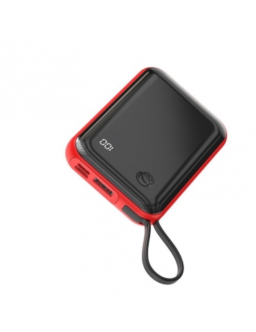 Maitinimo šaltinis Baseus Mini S 3A 10000mAh Red Type-C