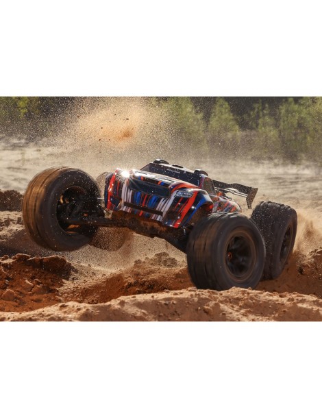 Traxxas Sledge 1:8 RTR blue with belted tires