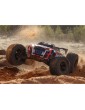 Traxxas Sledge 1:8 RTR blue with belted tires