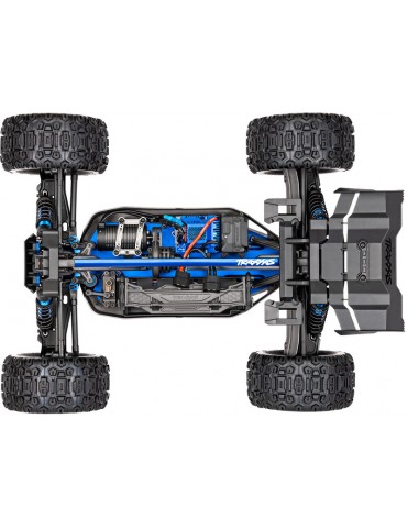 Traxxas Sledge 1:8 RTR blue with belted tires