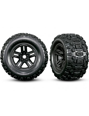 Traxxas Sledge 1:8 RTR blue with belted tires