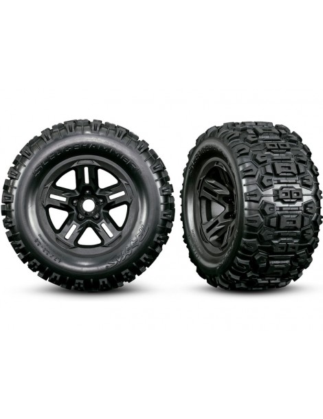 Traxxas Sledge 1:8 RTR blue with belted tires