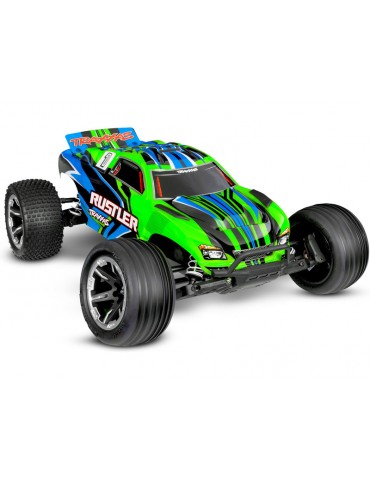 Traxxas Rustler 1:10 HD RTR Žalia