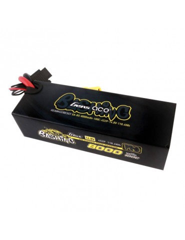 Gens ace 8000mAh 14.8V 100C 4S2P Lipo Battery Pack