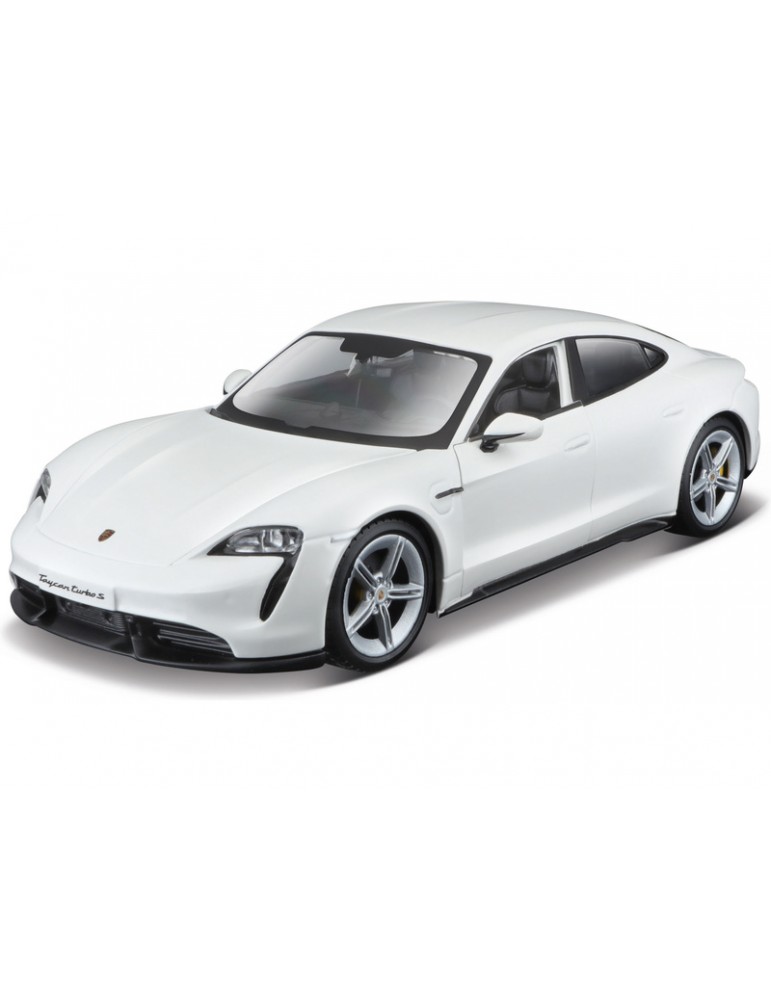 Maisto Porche Taycan Turbo S 1:44 white