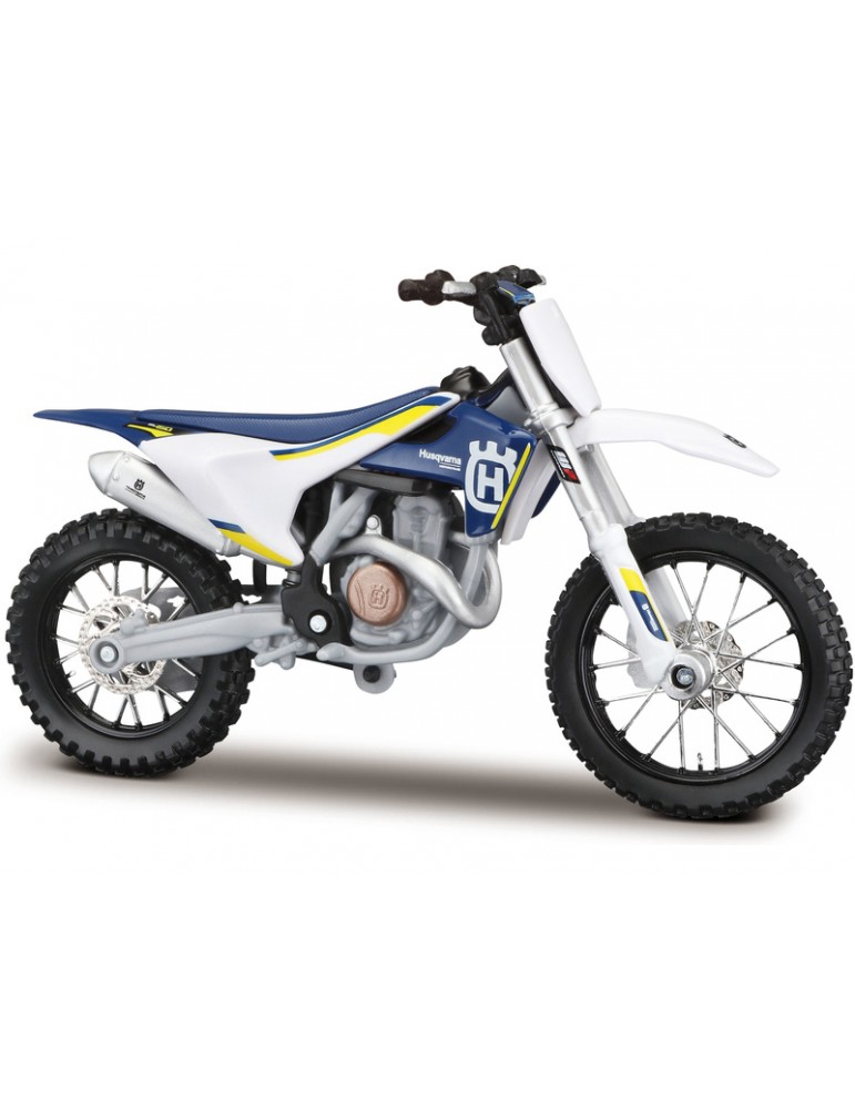Maisto Husqvarna FC 450 motokroso motociklo modelis 1:18 - CyborgShop