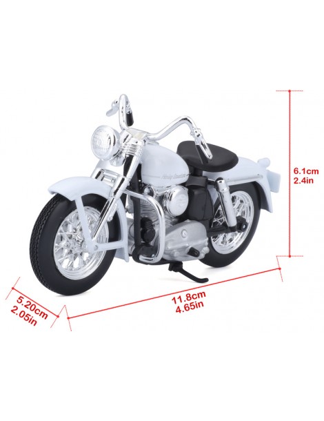 Maisto Harley-Davidson K Model 1952 motociklo modelis 1:18 ant plastikinio pagrindo – CyborgShop