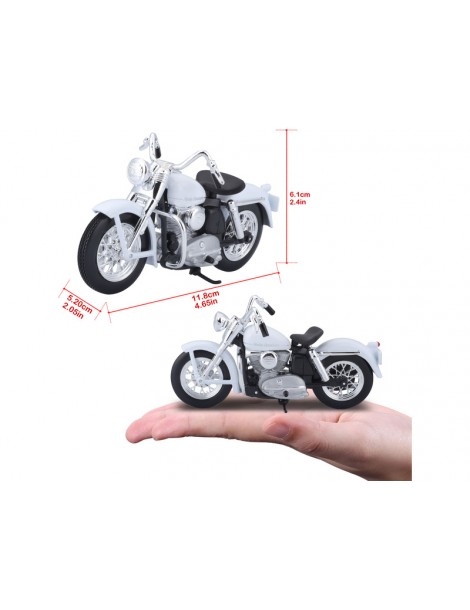 Maisto Harley-Davidson K Model 1952 motociklo modelis 1:18 ant plastikinio pagrindo – CyborgShop