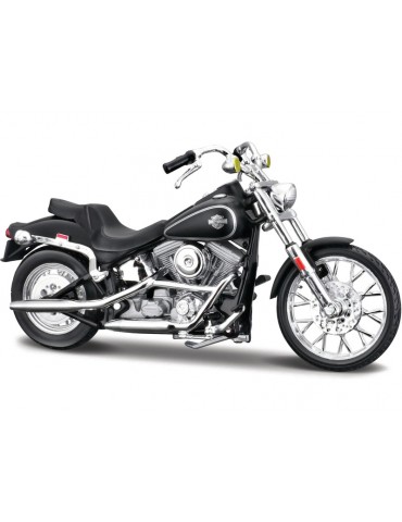Maisto Harley-Davidson FXST Softail 1984 1:18 (Matinė Juoda)