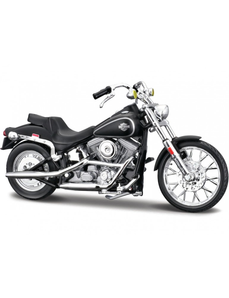 Maisto Harley-Davidson FXST Softail 1984 1:18 (Matinė Juoda)