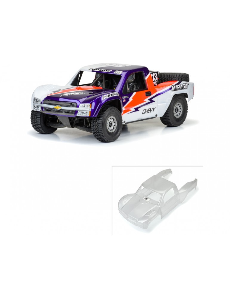 Pro-Line Body 2007 Chevy Silverado Clear Body (for Unlimited Desert Racer)