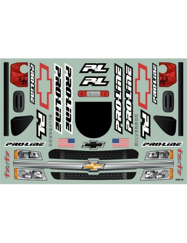 Pro-Line Body 2007 Chevy Silverado Clear Body (for Unlimited Desert Racer)