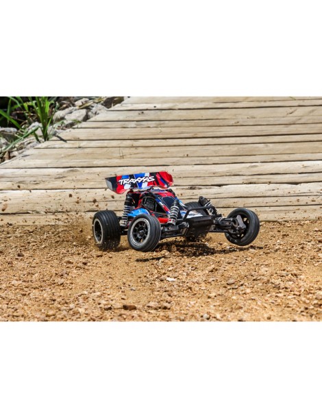 Traxxas Bandit 1:10 HD RTR (Raudonas)