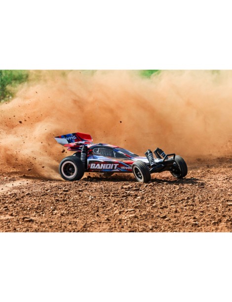 Traxxas Bandit 1:10 HD RTR (Raudonas)