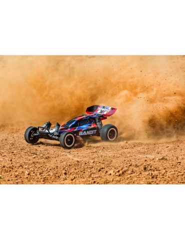 Traxxas Bandit 1:10 HD RTR (Raudonas)