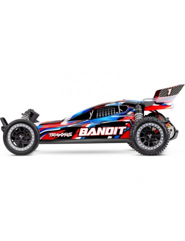 Traxxas Bandit 1:10 HD RTR (Raudonas)