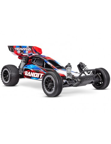Traxxas Bandit 1:10 HD RTR (Raudonas)