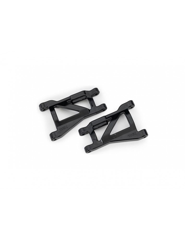 Traxxas Suspension arms, black (rear), heavy duty