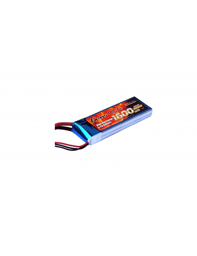 Akumuliatorius 1600mAh 7.4V 40C 2S1P