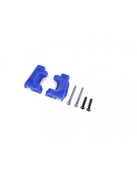 Traxxas Caster blokai (c-hubs), itin tvirti, mėlyni (skirti naudoti su 9182)