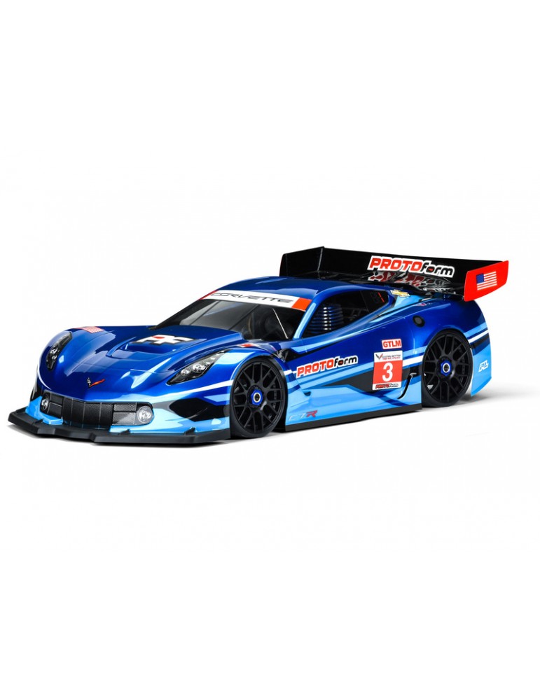 PROTOform kėbulas 1/8 Chevrolet Corvette C7.R: GT (trumpa bazė)