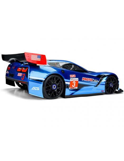 PROTOform kėbulas 1/8 Chevrolet Corvette C7.R: GT (trumpa bazė)