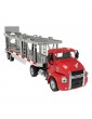 RC sunkvežimis 1:26 Double Eagle (raudonas) (Car Transporter) E583-003