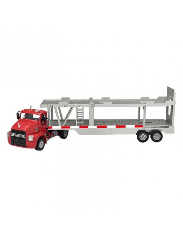 RC sunkvežimis 1:26 Double Eagle (raudonas) (Car Transporter) E583-003
