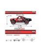 Arrma Mojave Grom 1:18 4WD RTR Red