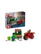 LEGO Marvel - Geležinis žmogus su motociklu ir Halkas