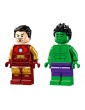 LEGO Marvel - Geležinis žmogus su motociklu ir Halkas