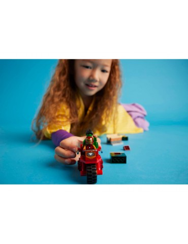 LEGO Marvel - Geležinis žmogus su motociklu ir Halkas