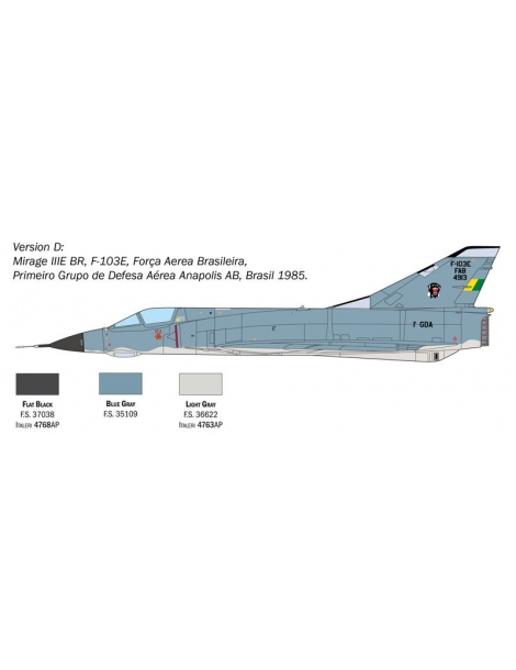 Italeri 1/48 Mirage III E - 2816