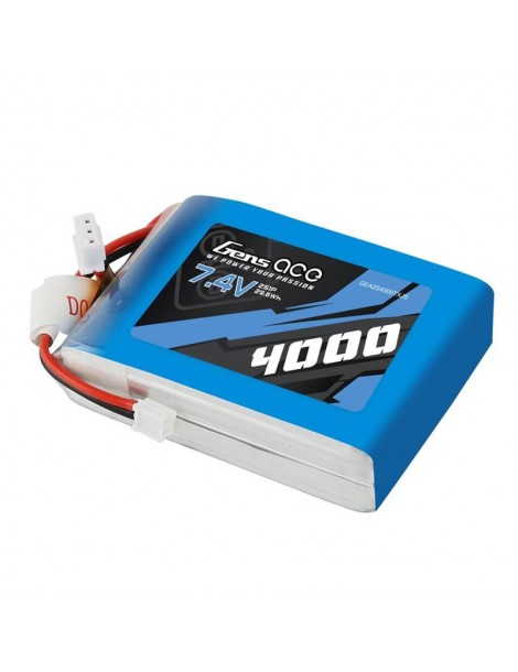 Gens Ace 4000mAh 7.4V 1C LiPo battery