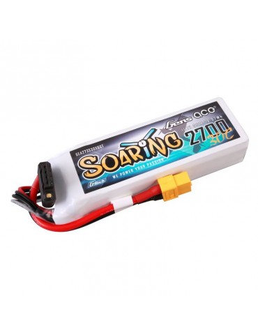 Gens ace G-Tech Soaring 2700mAh 11.1V 30C 3S1P LiPo Battery