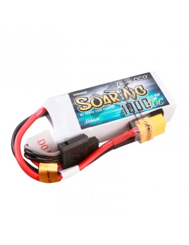 Gens ace G-Tech Soaring 1000mAh 11.1V 30C 3S1P Lipo Battery