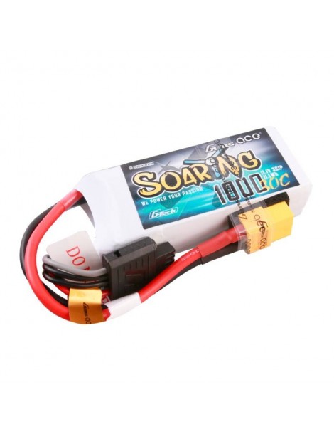 Gens ace G-Tech Soaring 1000mAh 11.1V 30C 3S1P Lipo Battery