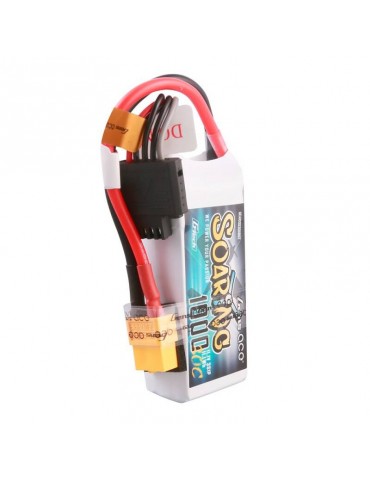 Gens ace G-Tech Soaring 1000mAh 11.1V 30C 3S1P Lipo Battery