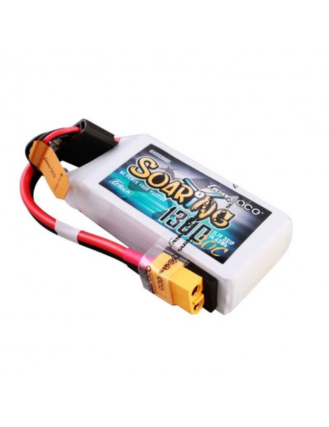 Gens ace G-Tech Soaring 1300mAh 11.1V 30C 3S1P Lipo Battery