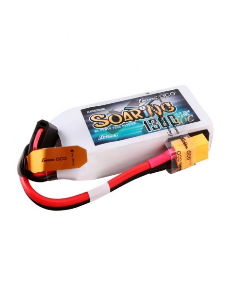 Gens ace G-Tech Soaring 1300mAh 11.1V 30C 3S1P Lipo Battery