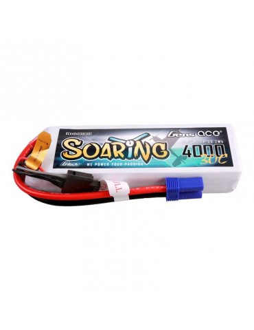 Gens ace G-Tech Soaring 4000mAh 14.8V 30C 4S1P Lipo Battery