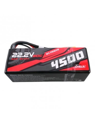 Gens ace G-Tech 4500mAh 6S1P 22.2V 60C HardCase RC car Lipo Battery 14