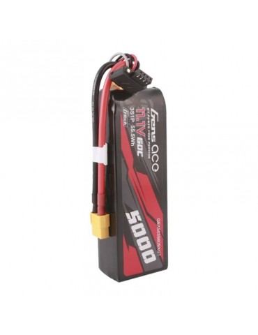 Gens ace G-Tech 5000mAh 11.1V 60C 3S1P Lipo With XT60 Plug