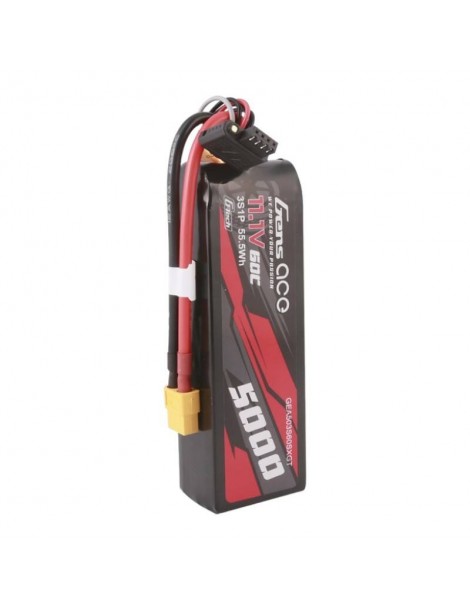 Gens ace G-Tech 5000mAh 11.1V 60C 3S1P Lipo With XT60 Plug